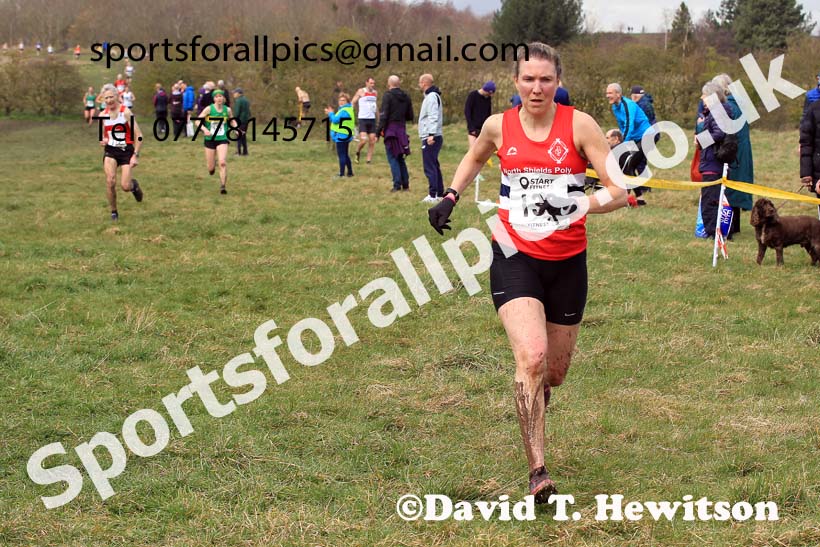 Womens and Mens 65+ in the 2023 BMAF Cross Country Champs., Wallsend. Photo: David T. Hewitson/Sports for All Pics